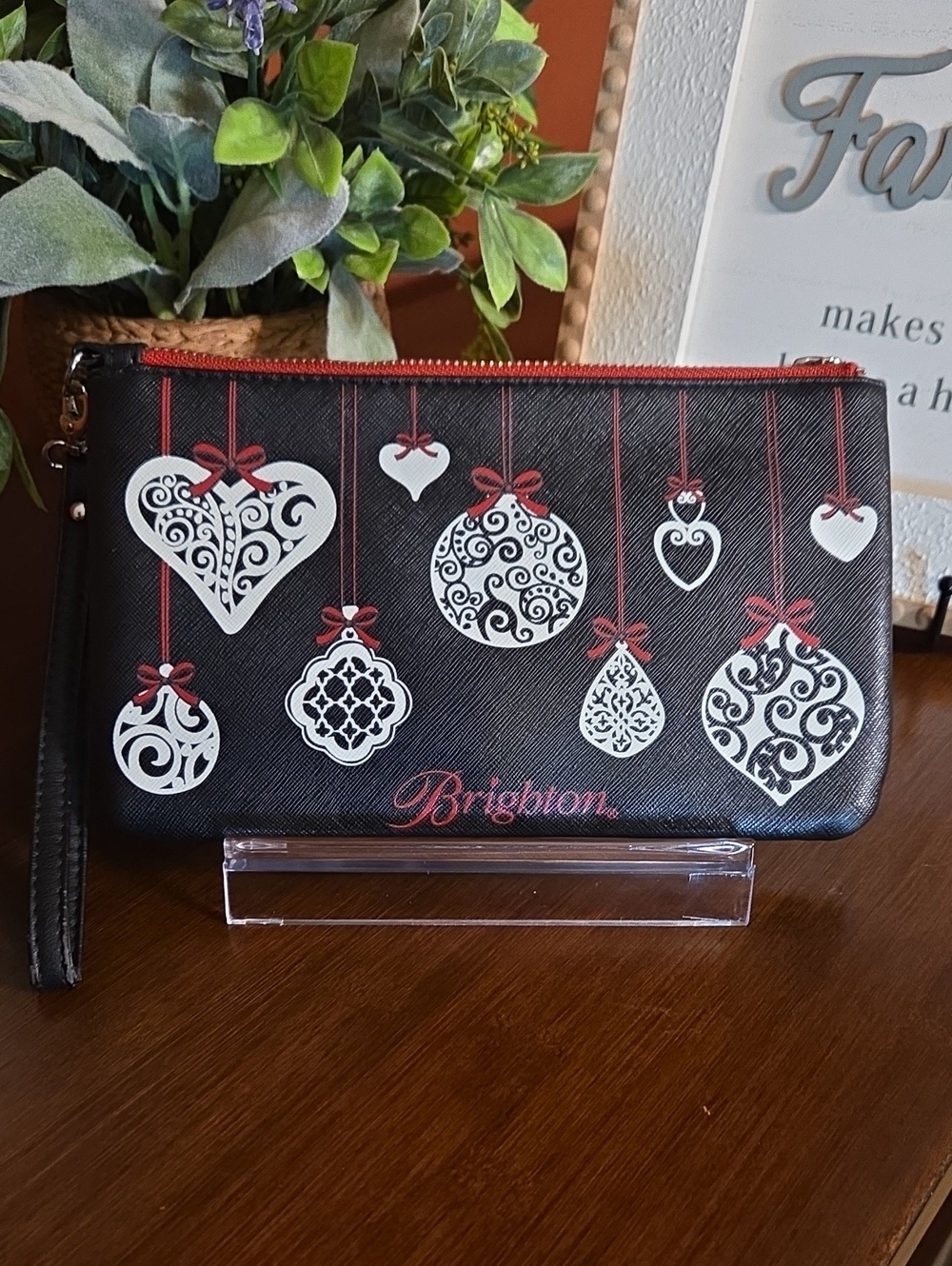 Brighton Love Notes Christmas Ornament Wristlet - Picture 4 of 11